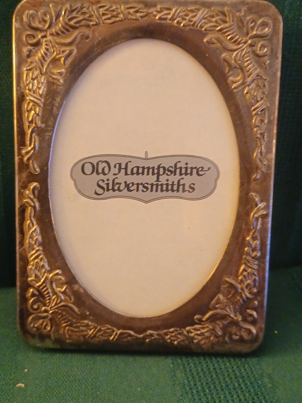 Ornate Bronze-Tone Photo Frame - Brown